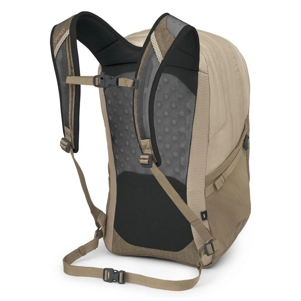 Osprey Comet Laptop Backpack 30L Alpaca Tan Latte Brown Heather Travel Pack
